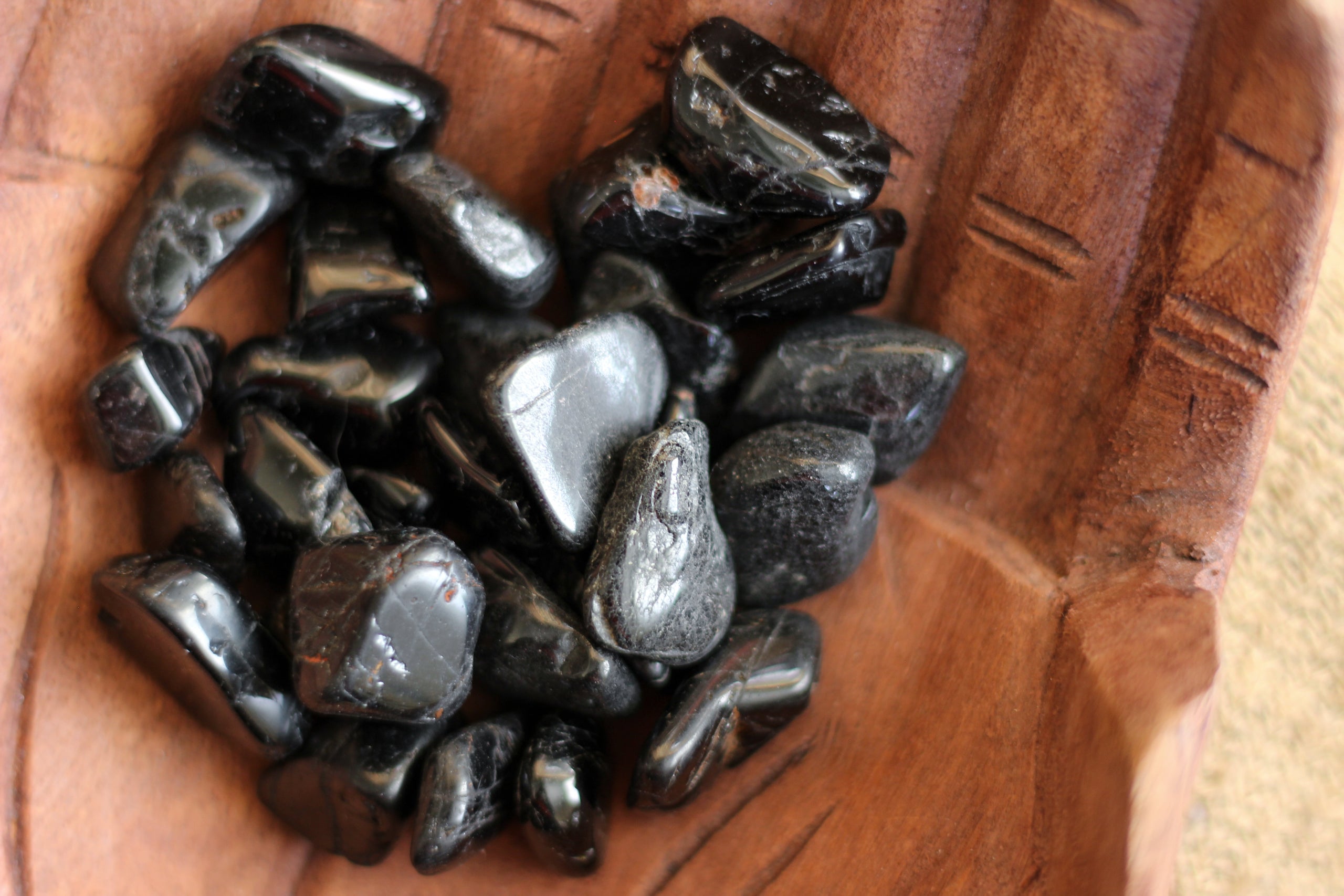 Black Tourmaline Tumbled Stone